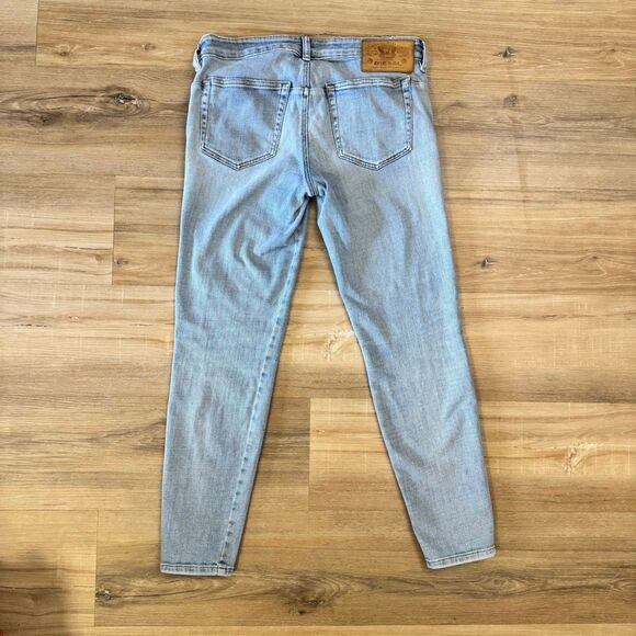 Diesel D-Jevel Women’s Blue Low Rise Denim Jeans Size 29 X 30 Designer Luxury - Picture 7 of 10